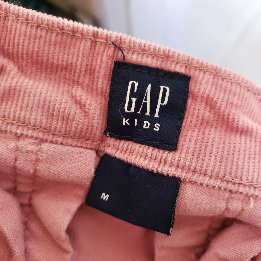 Gap Kids Pink Corduroy Pleated Mini Skirt